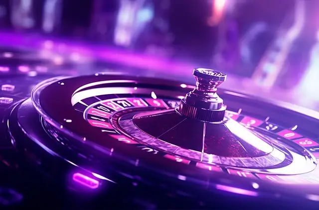 Kontrol Mesin Arcade clubjudi menampilkan slider taruhan, tombol putar, dan opsi putar otomatis